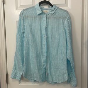 J Crew Linen Shirt